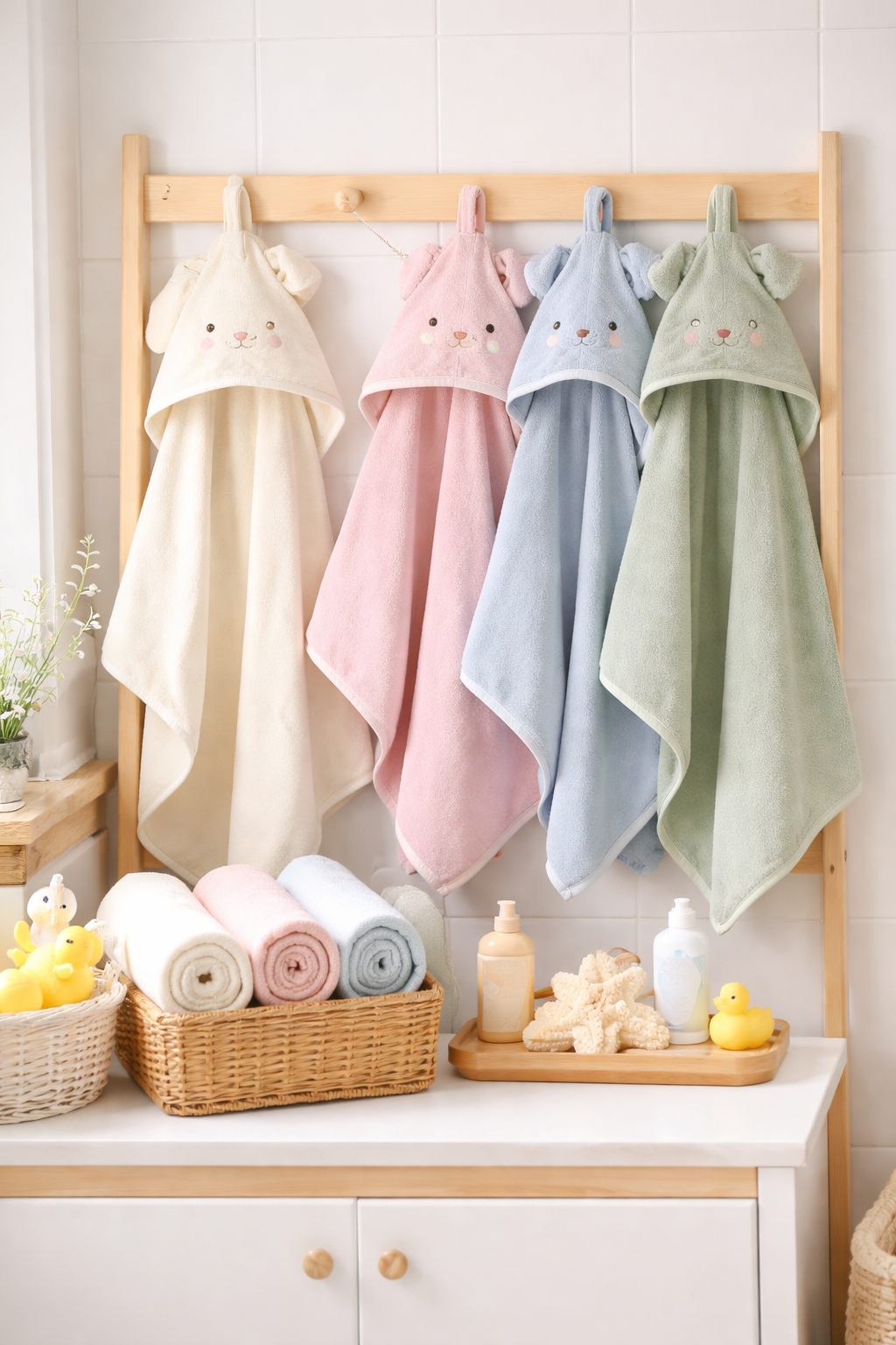 Serviette de bain bébé