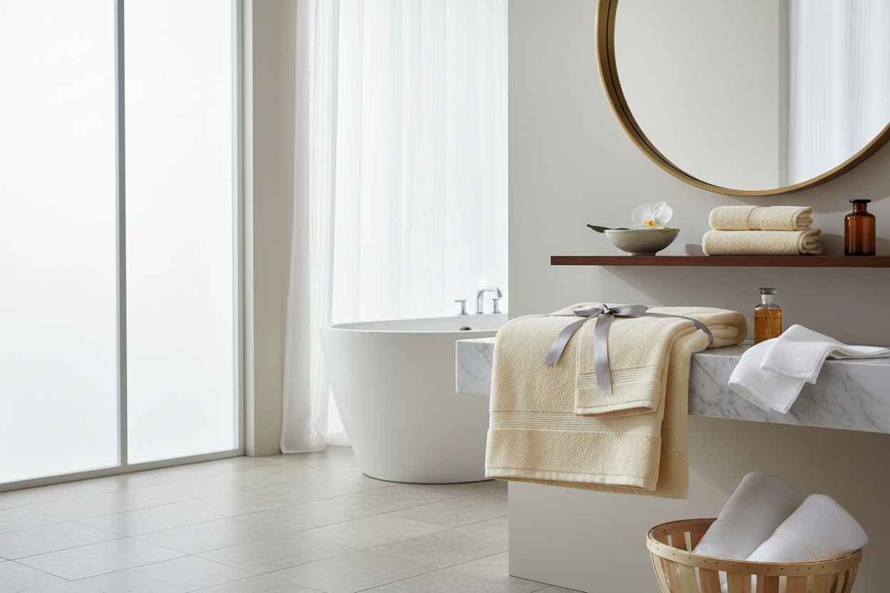Serviette de bain de luxe