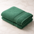 Serviette de bain verte