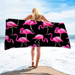Serviette de bain flamant rose - Vignette | Ma boutique