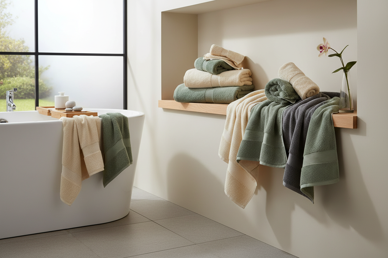 Serviette de bain en microfibre