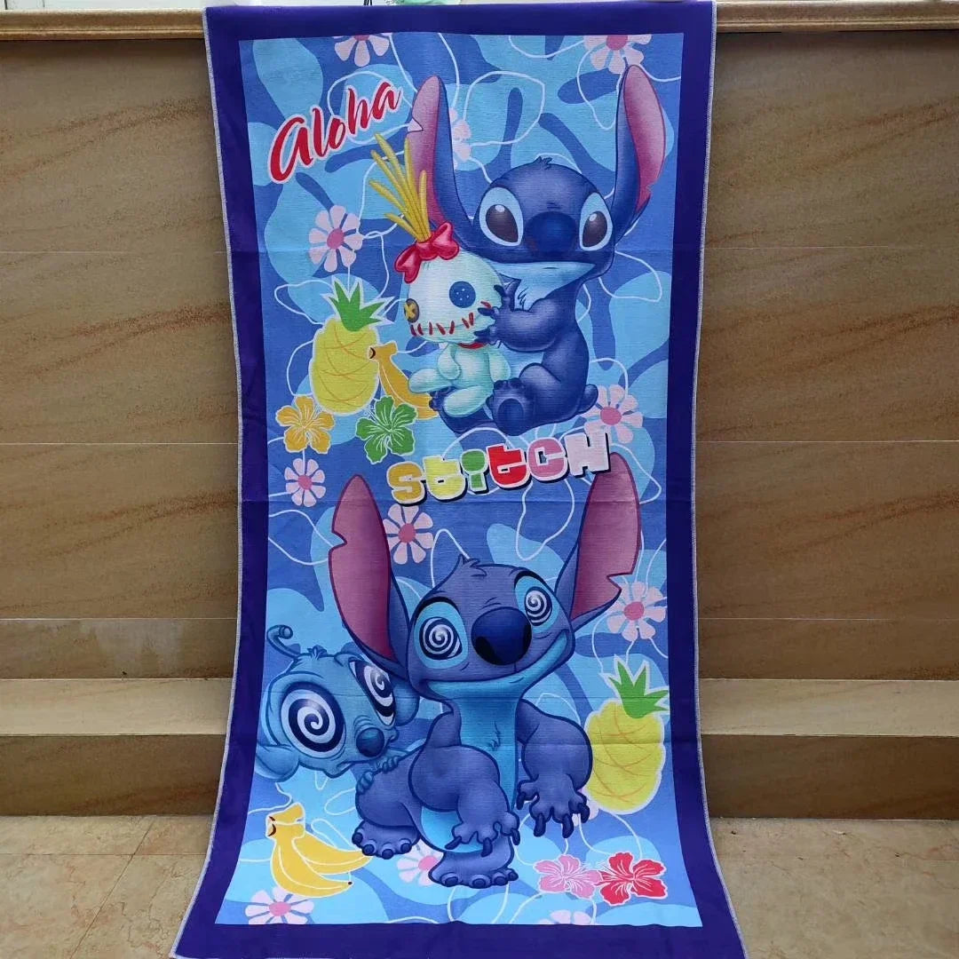 Grande serviette de bain à motif pour enfant4
