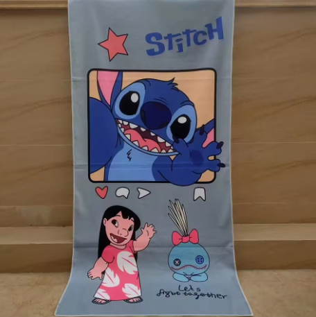 Grande serviette de bain à motif pour enfant7