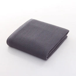 Serviette de bain en nid d’abeille