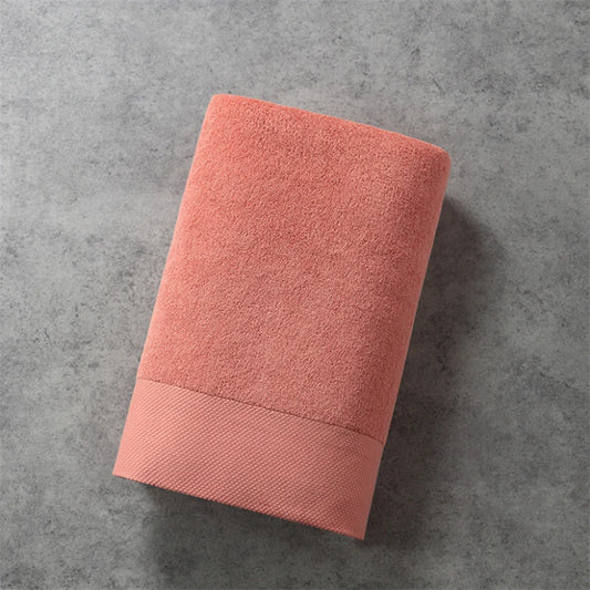Serviette de bain  rouge orange