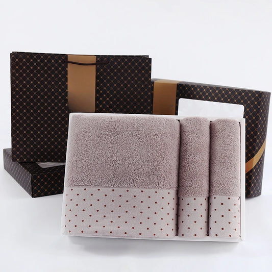 Coffret serviette de bain homme