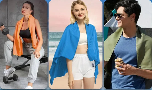 Serviette de bain microfibre Intersport