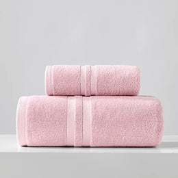 Serviette de bain vieux rose