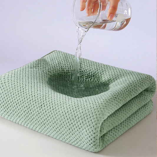 Serviette de bain double épaisseur