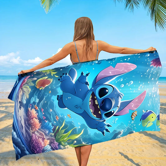 Serviette de plage à motif pour enfant