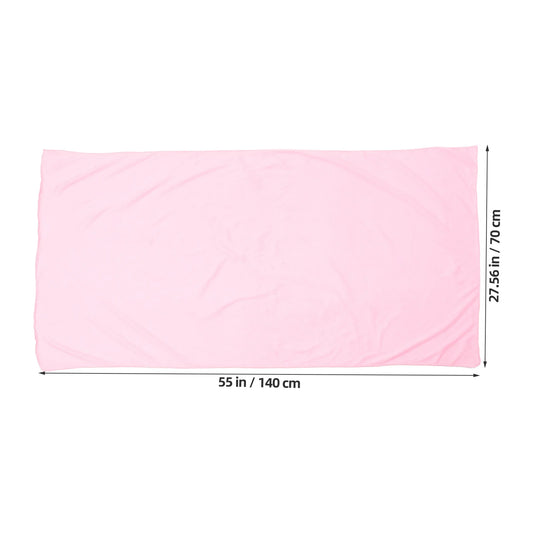Serviette de bain rose