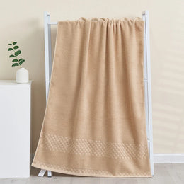 Serviette de bain épaisse et absorbante en coton pur