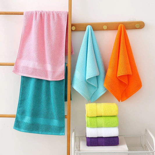Serviette de bain couleur
