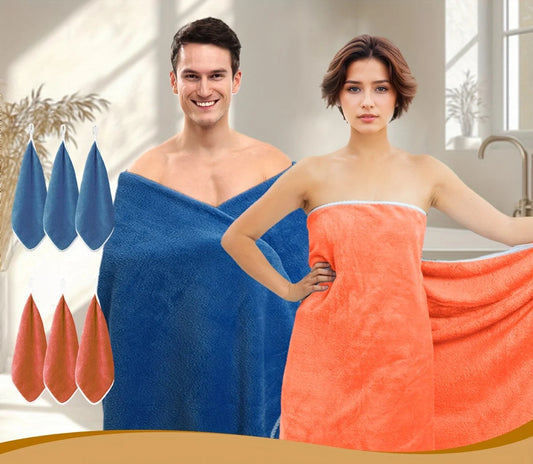 Serviette de bain en flanelle