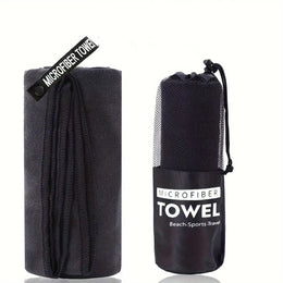 Serviette de sport noire