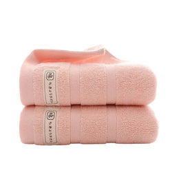 Serviette de bain rose clair