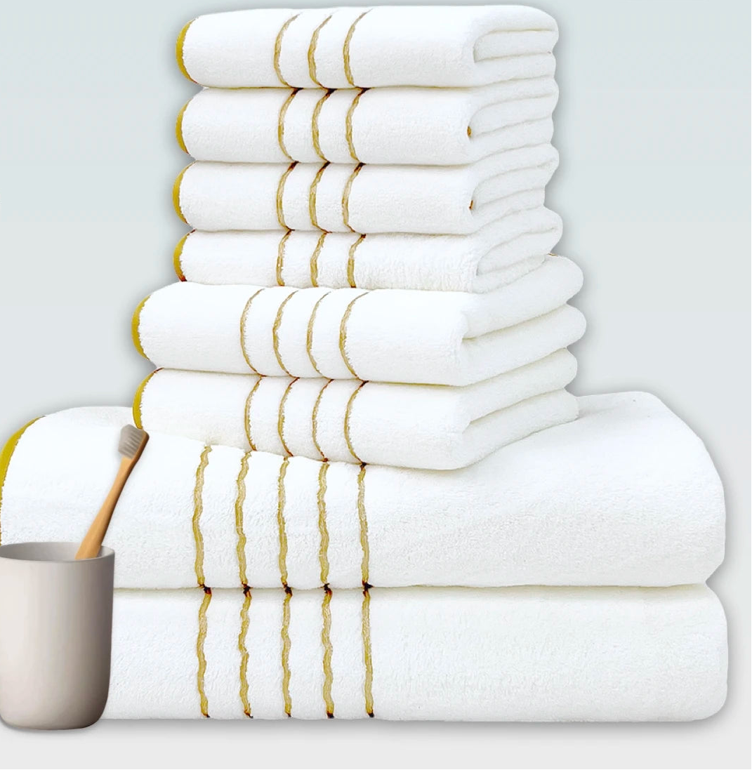 Serviette de bain en coton de haute qualité