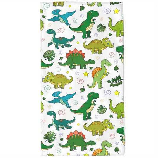Serviette de bain enfant dinosaure