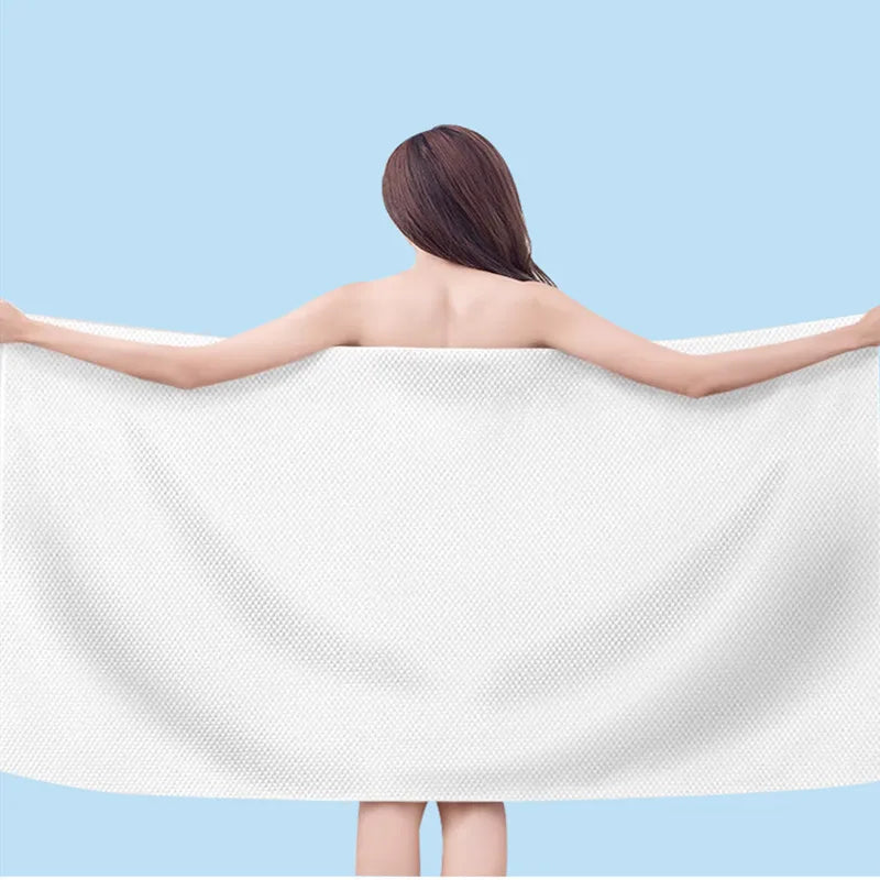 Serviette de bain jetable