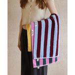 Serviette de bain à rayures - Vignette | Ma boutique