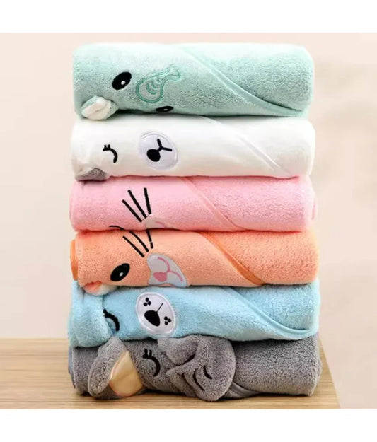 Serviette de bain sortie bébé