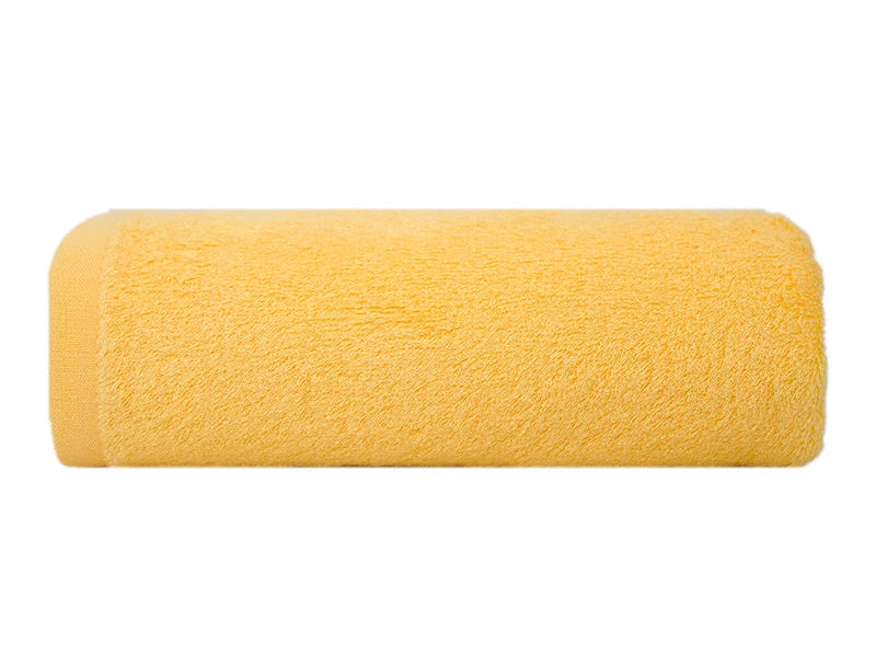 Serviette de bain jaune