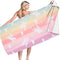 Serviette de plage licorne